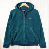 【Women's M グリーン系】 Patagonia ( パタゴニア ) シアーリング フーディ Shearling Hoody ポリエステル 26135 International Women's DBGR フリース アウター ジャケット トップス ウェア - 【公式】2ndGEAR（セカンドギア）Webショップ【登山用品・アウトドア用品専門 買取販売店】