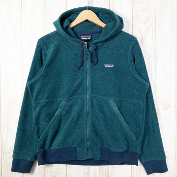 【Women's M グリーン系】 Patagonia ( パタゴニア ) シアーリング フーディ Shearling Hoody ポリエステル 26135 International Women's DBGR フリース アウター ジャケット トップス ウェア - 【公式】2ndGEAR（セカンドギア）Webショップ【登山用品・アウトドア用品専門 買取販売店】