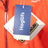 【Men's S レッド系】 Haglofs ( ホグロフス ) スピッツ ジャケット Spitz Jacket ゴアテックス プロ ハードシェル フーディ 604479 Men's Habanero ハードシェル アウター ジャケット トップス ウェア - 【公式】2ndGEAR（セカンドギア）Webショップ【登山用品・アウトドア用品専門 買取販売店】