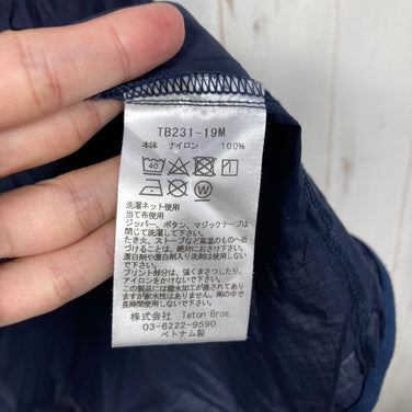 【Men's S ネイビー系】 Teton Bros ( ティートンブロス ) ウィンド リバー フーディー Wind River Hoody Pertex Quantum Air パッカブル ダブルジッパー ナイロン ウェア トップス アウター ジャケット ウィン