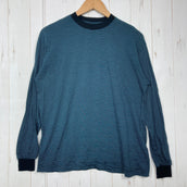 【Unisex 3 ブルー系】 Onc Merino（オーエヌシー メリノ） ロング スリーブ ティー Long Sleeve Tee メリノウール ウェア トップス インナー シャツ ロングスリーブTシャツ クルーネック ウール z00060410  ウール ロン