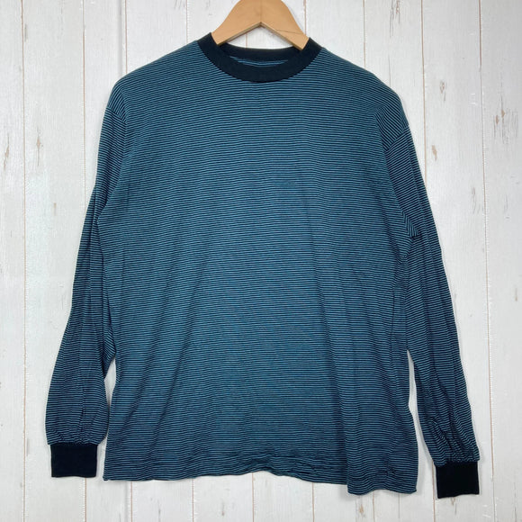 【Unisex 3 ブルー系】 Onc Merino（オーエヌシー メリノ） ロング スリーブ ティー Long Sleeve Tee メリノウール ウェア トップス インナー シャツ ロングスリーブTシャツ クルーネック ウール z00060410  ウール ロン