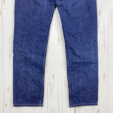 【Men's 31-32 ネイビー系】 2016 Patagonia ( パタゴニア ) フランネル ラインド フィット ジーンズ Flannel Lined Straight Fit Jeans オーガニックコットン ウェア ボトムス ロングパンツ コットン z00059