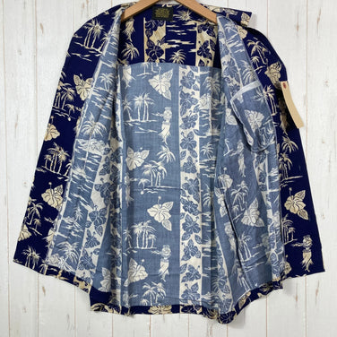 【Unisex M ネイビー系】 Paradice Bay（パラダイスベイ） アロハシャツ レーヨン ウェア トップス インナー シャツ ショートスリーブシャツ  z00055543   ショートスリーブシャツ インナー シャツ トップス ウェア