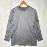 【Women's M グレー系】 Foxfire ( フォックスファイヤー ) トランスウェット EX ヒート クルー TS EX HEAT Crew アクティブフリース ポリエステル ウェア トップス インナー シャツ ロングスリーブTシャツ クルーネック 化繊 T