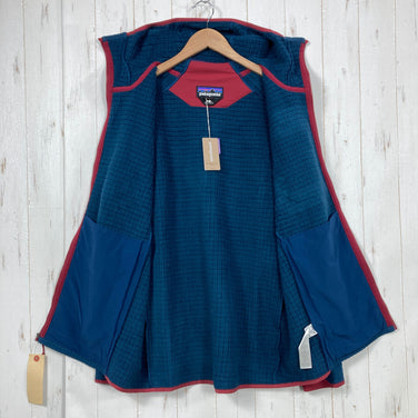 【Men's L ネイビー系】 2022 Patagonia ( パタゴニア ) R2 テックフェイス フーディ R2 TechFace Hoody TIDB Tidepool Blue ストレッチ ダブル織り 耐久撥水 ポリエステル ウェア トップス アウター ジ