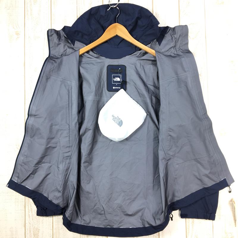 【男士S海军蓝】The North Face Climb Light Jacket Gore-Tex 雨壳连帽衫 NP62303 亚洲男士雨壳外套