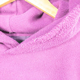 The North Face 男式超细羊毛连帽衫，尺码 M（紫色），涤纶，外套，夹克，羊毛，z00052906