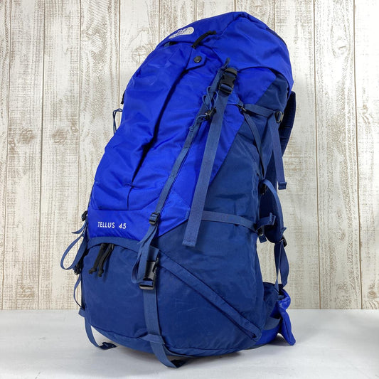 【L蓝色】The North Face Tellus 45背包NM61809容量【30L-54L】背包包收纳