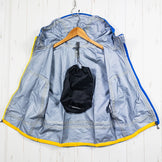 [Kid's Size 140 Blue] Montbell Rain Trekker Nylon Rain Suit and Rain Shell Set (z00053206)