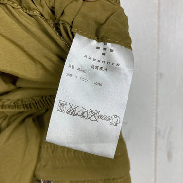 【Men's M ベージュ系】 Axesquin ( アクシーズクイン ) アヲネロ ナイロン ウェア ボトムス ロングパンツ  z00054296   ロングパンツ ボトムス ウェア