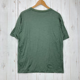 【Men's L グリーン系】 Elkex（エルケクス） メリノウール クルーネック ティー Merino Wool Crew Neck Tee メリノウール ウェア トップス インナー シャツ ショートスリーブTシャツ クルーネック ウール z00059310