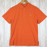 【Men's S オレンジ系】 Mountain Khaki ( マウンテンカーキ ) バイソン ポロシャツ Bison Polo Shirts 生産終了モデル International Men's Cantaloupe コットン ショートスリーブシャツ インナー - 【公式】2ndGEAR（セカンドギア）Webショップ【登山用品・アウトドア用品専門 買取販売店】