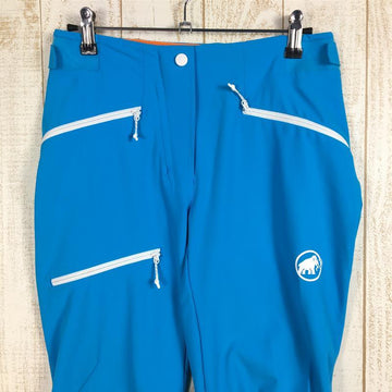 【Women's 34 ブルー系】Mammut ( マムート ) エイスフィールド ライト ソフトシェル パンツ Eisfeld Light So Pants アイガーエクストリーム 1021-00670 International Women's ソフトシェル ロングパンツ ボトムス ウェア - 【公式】2ndGEAR（セカンドギア）Webショップ【登山用品・アウトドア用品専門 買取販売店】