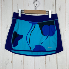 【Girl's XL ネイビー系】 2011 Patagonia ( パタゴニア ) ガールズ マルチ ユース スカート Girl's Multi Use Skirt CUL Chamonix Floral: Ultramarine ストレッチ ポリエステル ウェア ボ