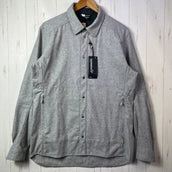 【Unisex M グレー系】 Norrona ( ノローナ ) タモック ウール プレーン シャツ Tamok Wool Plain Shirt 2313 Drizzle Melange 入手困難 ウール ウェア トップス インナー シャツ ロングスリーブシャツ