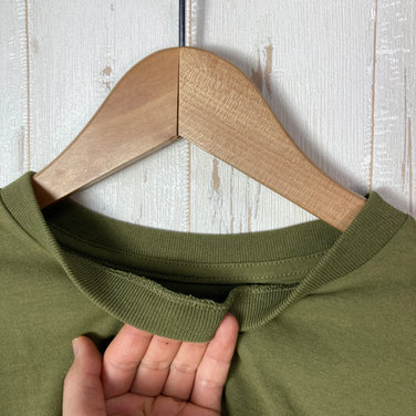 【Men's S Green】 Teton Bros. Pole Pedal Paddle Tee Polyester Wear Top Inner Shirt Short-Sleeve T-Shirt Crew Neck Synthetic z00055455