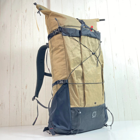 【L ベージュ系】 Yamatomichi ( 山と道 ) スリー スタンダード Three Standard + ブリーザブルパッド セット ナイロン バッグ ストレージ バックパック 容量【30L～54L】 X-Pac VX21 ( エックスパック