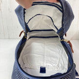 【Unisex OneSize ネイビー系】 Gregory ( グレゴリー ) オーバーヘッド デイ Overhead Day ヒッコリー ストライプ 希少カラー 入手困難 22L コットン バッグ ストレージ バックパック デイパック 容量【～29L】 z00059043 ヒ