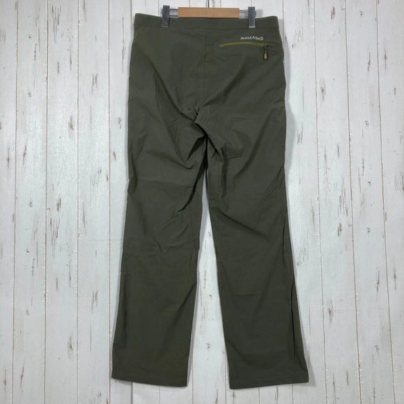 【Men's L グリーン系】 Montbell ( モンベル ) ストレッチ O.D. パンツ メンズ Stretch O.D. Pants Men's 1WAYストレッチ リップストップ はっ水加工 ナイロン ウェア ボトムス ロングパンツ ソフトシェル z00