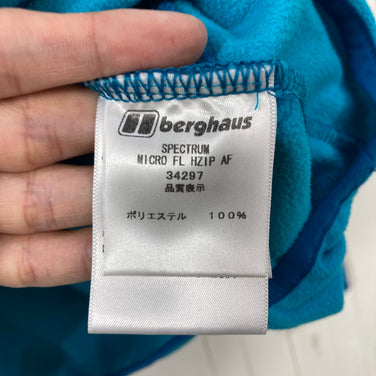 【Women's 8 ブルー系】 Berghaus ( バーグハウス ) ペクトラム マイクロ フリース ハーフジップ Spectrum Micro FL HZip AF ポリエステル ウェア トップス アウター ジャケット フリース z00059770  フリース