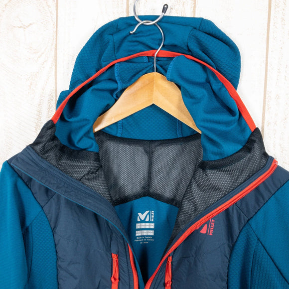 【Men's S ブルー系】 Millet ( ミレー ) エクストリーム ルーター アルファ コンポジット フーディ EXTREME RUTOR ALPHA COMPO HOODIE ポリエステル ウェア トップス アウター ジャケット フリース ポーラテック・ - 【公式】2ndGEAR（セカンドギア）Webショップ【登山用品・アウトドア用品専門 買取販売店】