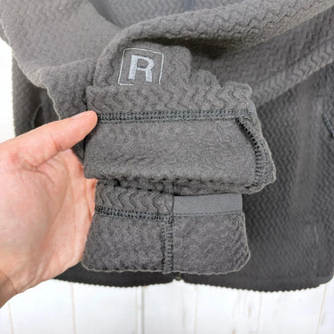 【Men's S Black Series】 2024 Patagonia R1 Air Full-Zip Hoody Polyester Wear Tops Outer Jacket Fleece z00057203 Fleece Outer