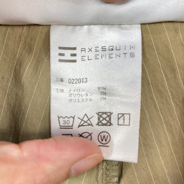 【Unisex 1 ベージュ系】 Axesquin Elements ( アクシーズクインエレメンツ ) ストライプのパンツ ナイロン ウェア ボトムス ロングパンツ ソフトシェル z00057525  ソフトシェル ロングパンツ ボトムス ウェア