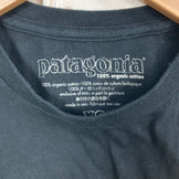 【Men's XS ブラック系】 Patagonia ( パタゴニア ) リブ シンプリー ティー Live Simply Tee 生産終了モデル 入手困難 アメリカ製 コットン ウェア トップス インナー シャツ ショートスリーブTシャツ クルーネック コットン z