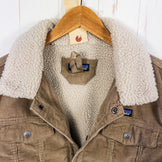 Men's Small Beige 2019 Patagonia Pile Lined Trucker Jacket (MJVK) - Discontinued Model, Hard to Find - Corduroy and Organic Cotton Top