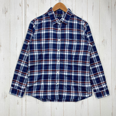 【Women's L ネイビー系】 Montbell ( モンベル ) ウイックロン オンデッキ シングル ポケット シャツ WIC OD Single Pocket Shirt ポリエステル ウェア トップス インナー シャツ ロングスリーブシャツ 化繊 z00059