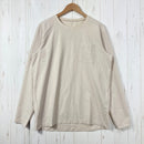【Men's M ベージュ系】 Houdini ( フーディニ ) カバー クルー Cover Crew ポリエステル ウェア トップス インナー シャツ ロングスリーブTシャツ クルーネック 化繊 z00059689  化繊 ロングスリーブTシャツ クルーネック-1
