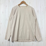 【Men's M ベージュ系】 Houdini ( フーディニ ) カバー クルー Cover Crew ポリエステル ウェア トップス インナー シャツ ロングスリーブTシャツ クルーネック 化繊 z00059689  化繊 ロングスリーブTシャツ クルーネック