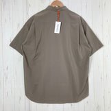 【Men's XL ベージュ系】 Ridge Mountain Gear ( リッジマウンテンギア ) ベーシックショートスリーブシャツ Basic SHort Sleeve Shirt			 Tawny Brown ポリエステル ウェア トップス インナー シャツ