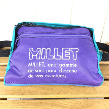 【OneSize パープル系】 Millet ( ミレー ) 90S ヒップパック 生産終了モデル パープル・ターコイズ ウエストバッグ ヒップパック バッグ ストレージ - 【公式】2ndGEAR（セカンドギア）Webショップ【登山用品・アウトドア用品専門 買取販売店】