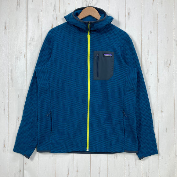 【Men's L ネイビー系】 2021 Patagonia ( パタゴニア ) R1 エア フルジップ フーディ R1 Air Full-Zip Hoody CTRB 軽量 通気性 速乾性 リサイクルポリエステル100% ポリエステル ウェア トップス アウター