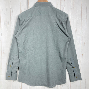 【Men's XS グレー系】 Millet ( ミレー ) アルピ ロングスリーブ シャツ ポリエステル ウェア トップス インナー シャツ ショートスリーブシャツ 化繊 z00059259  化繊 ショートスリーブシャツ インナー シャツ トップス ウェア - 0