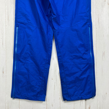 【Men's XL ブルー系】 Montbell ( モンベル ) ストームクルーザー パンツ Men's Storm Cruiser Pants Men's GORE-TEX 3レイヤー C-ニット ロングサイドジッパー ナイロン ウェア ボトムス ロングパンツ