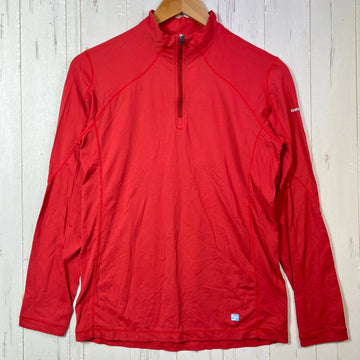 【Women's L レッド系】 Finetrack ( ファイントラック ) ドラウトゼファー ジップネック ナイロン ウェア トップス インナー シャツ ロングスリーブシャツ 化繊 z00054688  化繊 ロングスリーブシャツ インナー シャツ トップス ウェ