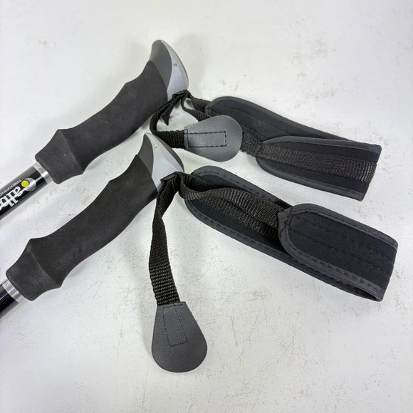 【125cm ブラック系】 Albatre（アルバートル） カムロック トレッキングポール アルミ ポール ストック トレッキングポール z00059585  トレッキングポール ポール ストック