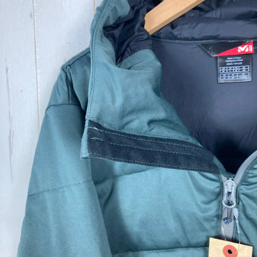 Men's M Green Millet Iwate Stretch Jacket, Synthetic Down Jacket, Outerwear, Synthetic Insulation, z00055654