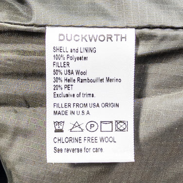 【Men's L グリーン系】 DuckWorth（ダックワ－ス） ウールクラウド スナップ シャツ Wool Cloud Snap Shirt Olive メリノウール ウェア トップス アウター・ジャケット 化繊インサレーション z00052425 Olive - 【公式】2ndGEAR（セカンドギア）Webショップ【登山用品・アウトドア用品専門 買取販売店】