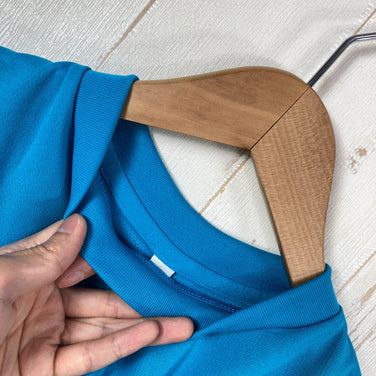 【Men's S ブルー系】 Teton Bros ( ティートンブロス ) TeT Tee テット ティー Turquoise ポリエステル ウェア トップス インナー シャツ ショートスリーブTシャツ クルーネック 化繊 z00055448 Turquoise