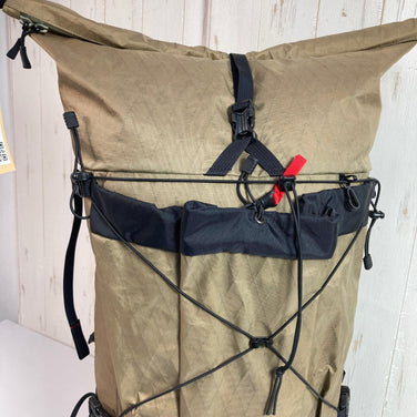 [Large Beige] Yamatomichi (Yama to Michi) Three Standard + Breathable Pad Set Nylon Bag Storage Backpack, Capacity [30L-54L] X-Pac VX21