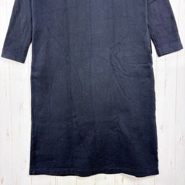 【Women's M ブラック系】 And Wander ( アンドワンダー ) コットン ウール スウェット ワンピース Cotton Wool Sweat Dress ウール混 日本製 コットン ウェア ドレス ワンピース z00061131  ドレス ワンピース