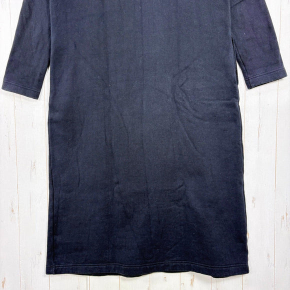 【Women's M ブラック系】 And Wander ( アンドワンダー ) コットン ウール スウェット ワンピース Cotton Wool Sweat Dress ウール混 日本製 コットン ウェア ドレス ワンピース z00061131  ドレス ワンピース