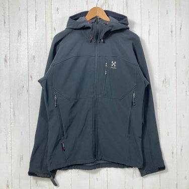 【Men's M ブラック系】 Haglofs ( ホグロフス ) レプタイル フード Reptile Hood ポリエステル ウェア トップス アウター ジャケット ソフトシェル ポーラテック・パワーシールド z00057980  ソフトシェル アウター ジャケッ