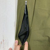 Finetrack Chrono 男士中号长裤，绿色，涤纶软壳面料（z00054306）