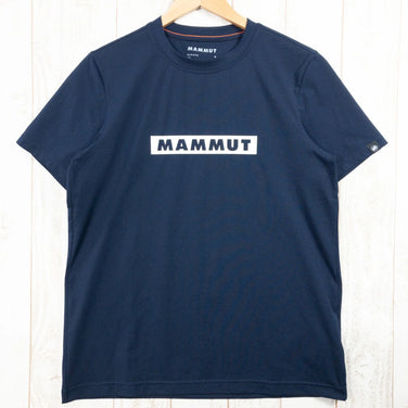 【Men's M ネイビー系】 Mammut ( マムート ) キューディー ロゴ プリント Tシャツ アジアンフィット QD Logo Print T-Shirt AF ポリエステル ウェア トップス インナー シャツ ショートスリーブTシャツ クルーネック z0 - 【公式】2ndGEAR（セカンドギア）Webショップ【登山用品・アウトドア用品専門 買取販売店】