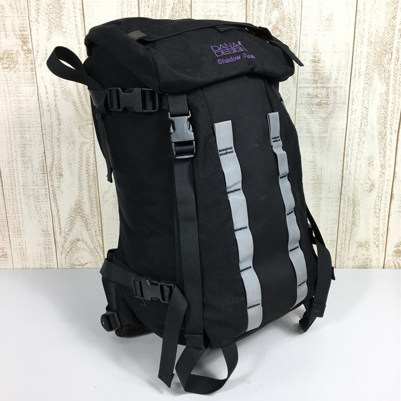 [OneSize Black] Dana Design Shadow Peak 39L 黑色 x 紫色刺绣背包背包美国制造 Cordura 尼龙 Shadow Peak 品牌停产停产型号难以获得